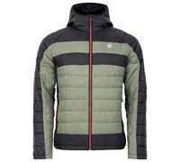 DARE2B - Touring II Baffled Jacket Black Olivine Green - XL - Down jackets