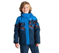 Dare2B Unisex Kids Humouriiijacket Ski Jacket, Athletic Blue Camo Print, 3-4 Years EU