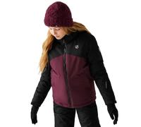 Dare2b Unisex Kids Impose V Ski Jacket, Black Fig, 7 Years EU
