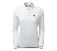 Dare2b Womens 2b Freeform Ii Fleece Mit 1/2 Reißverschluss Für Damen, Weiß, Fr: 3xl (Größe Hersteller: 20) Jacket, White, 20 EU