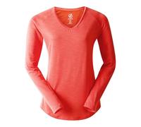 Dare2B Womens Discern Long Sleeved T-Shirt Yoga, Peach Bloom, 12 EU