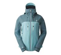 Dare2B Womens Diverging Mountain Active Shell Waterproof Jacket, ElemGry/Aqui, 20 EU