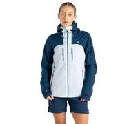 Dare2B Womens Diverging Mountain Active Shell Waterproof Jacket, MnltDm/Skywy, 12 EU