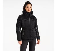 Dare 2b Women's Water-repellent Enlighten Jacket Black, Size: 20