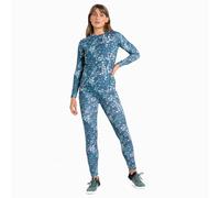Dare2b Womens Exchange II Baselayer Set: Canton Green Animal Print: 20