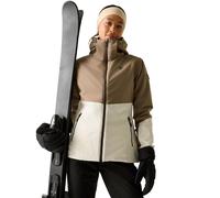 Dare2b Womens Flurry II Ski Jacket: Pine Bark/Egret: 16 Size: 16, Colo