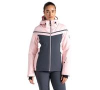Dare2B Womens Flurry Ski Jacket, Rose Pink Grey, 8 EU