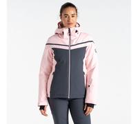 Dare2B Womens Flurry Ski Jacket, Rose Pink Grey, 18 EU