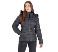 Dare2b Womens Glamorize II Ski Jacket: Black Dogtooth Print: 12 Size: