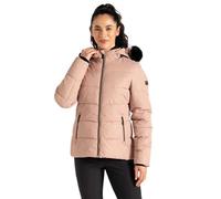 Dare2B Womens Glamorizev Ski Jacket, Beige, 18 EU