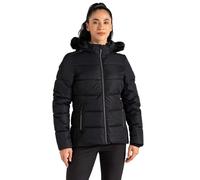 Dare 2b Women's Water-repellent Glamourize V Jacket Black, Size: 6