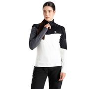 Dare2b Womens Ice II Core Stretch Midlayer: Black/Blanc De Blanc: 14 S