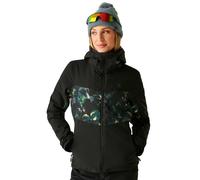 Dare2b Womens Iced Ski Jacket: Black/Electric Floral Print: 8 Size: 8,