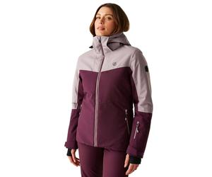 Dare2b Womens Iced Ski Jacket: Heather/Fig: 16 Size: 16, Colour: Heath