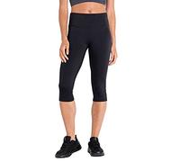 Dare 2b - Women's Quick Drying Influential 3/4 Gym Leggings Black, Size: 18