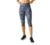 Dare2b Women's Influential II 3/4 Gym Leggings, UV Protected Quick Dry Cycling Pants