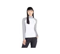 Dare2b Women's Involved II Stretch Sweater, White/Ash, 8