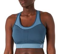 Dare2b Women's Mantra Bra T-Shirt, Orion Grey/Bluestone/Black, M