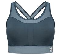 Dare2b Women's Mantra Bra T-Shirt, Orion Grey/Bluestone/Black, M