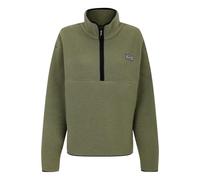 Dare2B Womens Slide Out 1/2 Zip Fleece, Olivine Green, 16 EU