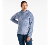 Dare2b Womens Torrek Pro Hooded Jacket Fluffy Fleece Stretchy Panels