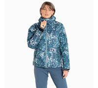 Dare2b Womens Verdict Ski Jacket: Canton Green Animal Print: 14 Size:
