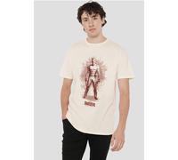 Daredevil Born Again Hell'S Kitchen Graffiti T-Shirt, Natural Marvel Beige XXL