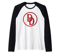 Daredevil Clear Logo Raglan Baseball Tee