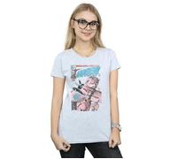 Daredevil Distressed Bullseye Vs Elektra Cover Cotton T-Shirt Marvel Grey L