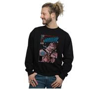 Daredevil Distressed Bullseye Vs Elektra Cover Sweatshirt Marvel Black XXXL