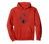 Daredevil Double D Shadow Pullover Hoodie, Adult Unisex, Red, Medium