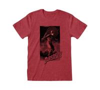 Daredevil In Rectangle T-shirt red XXL