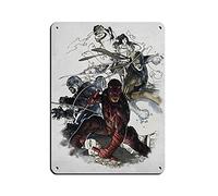 Daredevil Matt Murdock Charlie Cox Anime 29 Retro Poster Metal Tin Sign Chic Art Retro Iron Painting Bar People Cave Cafe Family Garage Poster Wall Decoration 12×16inch(30×40cm)