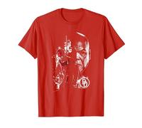 Daredevil with Fisk T-Shirt, Men, Red, Large
