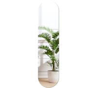 DARENYI 3pcs Wall Mirror 50 x 35.5cm Large Frameless Self Adhesive Glass Stick On Mirror for Bathroom, Bedroom, Living Room, Door