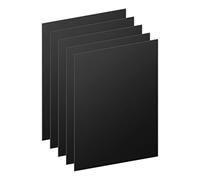 DARENYI 5pcs Black Acrylic Sheet 1.7mm Thick Plastic Sheets Boards Acrylic Plastic Panel Sheets for Picture Frame DIY Projects Painting Display, 18 x 13cm