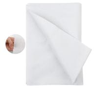 DARENYI Interfacing for Sewing Iron On White Single Sided Medium Weight Fusible Interfacing Non-Woven Fusible Interfacing for Sewing for Crafting, Sewing, Dresses, Collars, Cuffs (1.5m x 1m)