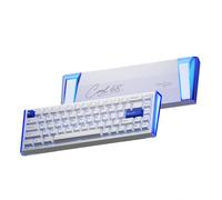 DAREU COOL68 65% Wired Gaming Keyboard, Rapid Trigger Magnetic Switch Keyboard with 8000Hz Polling Rate, Adjustable Actuation, 0.1ms Latency, SOCD, Gasket Mount, Hot swappable, RGB Light