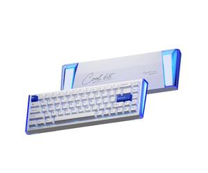 DAREU COOL68 65% Wired Gaming Keyboard, Rapid Trigger Magnetic Switch Keyboard with 8000Hz Polling Rate, Adjustable Actuation, 0.1ms Latency, SOCD, Gasket Mount, Hot swappable, RGB Light