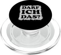 Darf ich das? Ja ich darf das! Transparent - 2 - funny PopSockets PopGrip for MagSafe