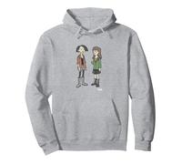 Daria Full Body Jane Daria Chillin Pullover Hoodie, Adult Unisex, Heather Grey, Small
