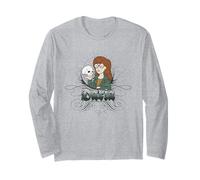 Daria Y2K Goth Daria with Skull Retro Cartoon Long Sleeve T-Shirt
