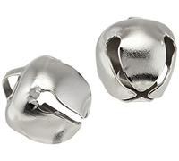 Darice 144 Piece, 1/2 Inch Silver Jingle Bells (10155-19)