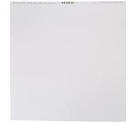 Darice Bazzill Basics Paper ScrapBooking Sheets Bling Diamond, White-Pack of 25
