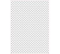 Darice Vaessen Creative 3605-001 Dot Embossing Folder, Transparent, A4