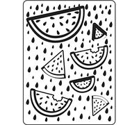 Darice Fruit A6 Embossing Folder (4.25" x 5.75"), None, 12 x 1 x 20 cm