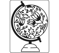 Darice Globe A6 Embossing Folder (4.25" x 5.75"), None, 12 x 1 x 20 cm