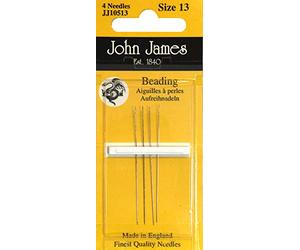 Darice John James Beading Hand Needles-Size 13 4/Pkg
