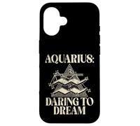 Daring to Dream Aquarius Case for iPhone 16