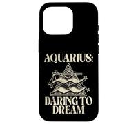 Daring to Dream Aquarius Case for iPhone 16 Pro